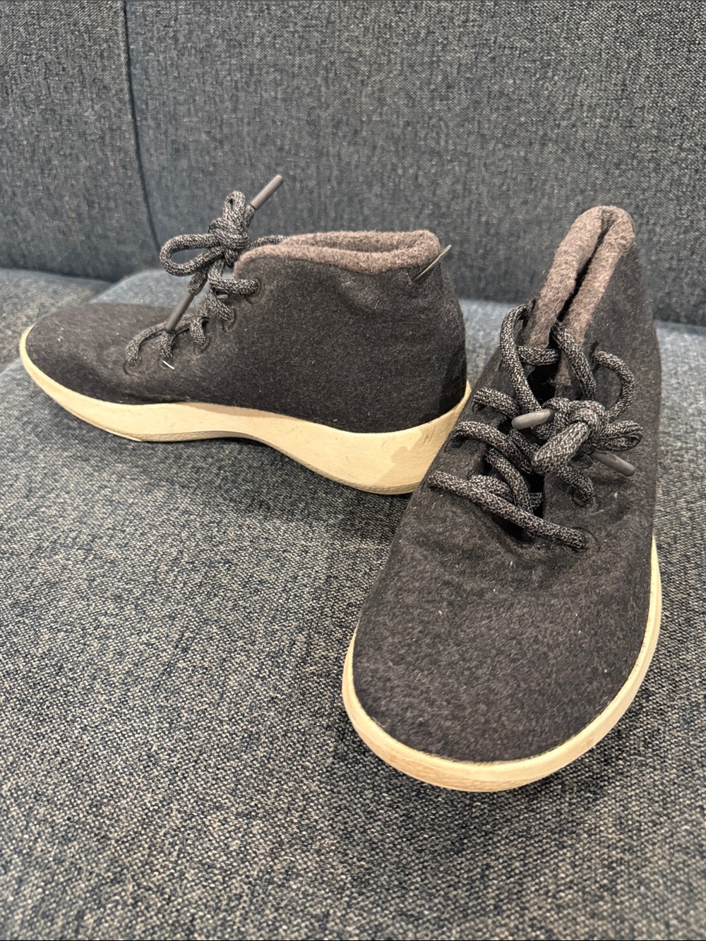 allbirds Charcoal Gray Wool Ankle Boots